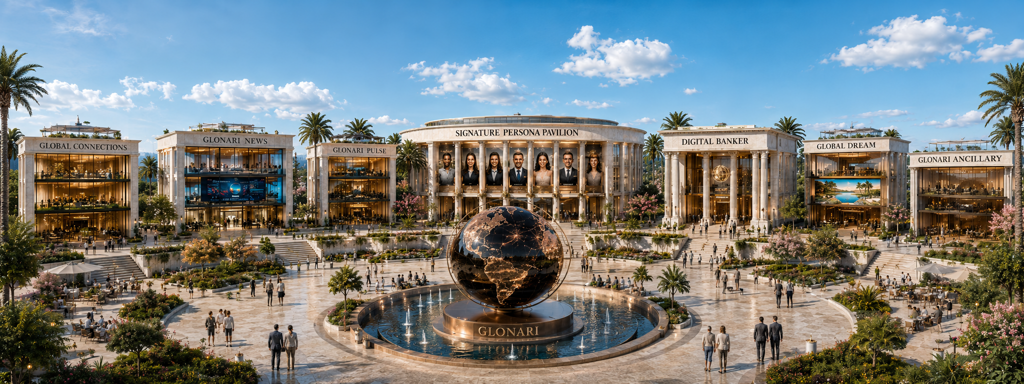 Glonari Global Campus by day